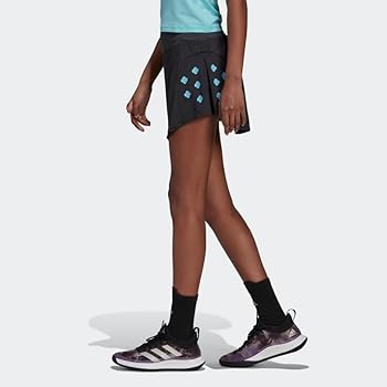 adidas Women's Tennis Match Skirt Heat.RDY, Carbon/Pulse